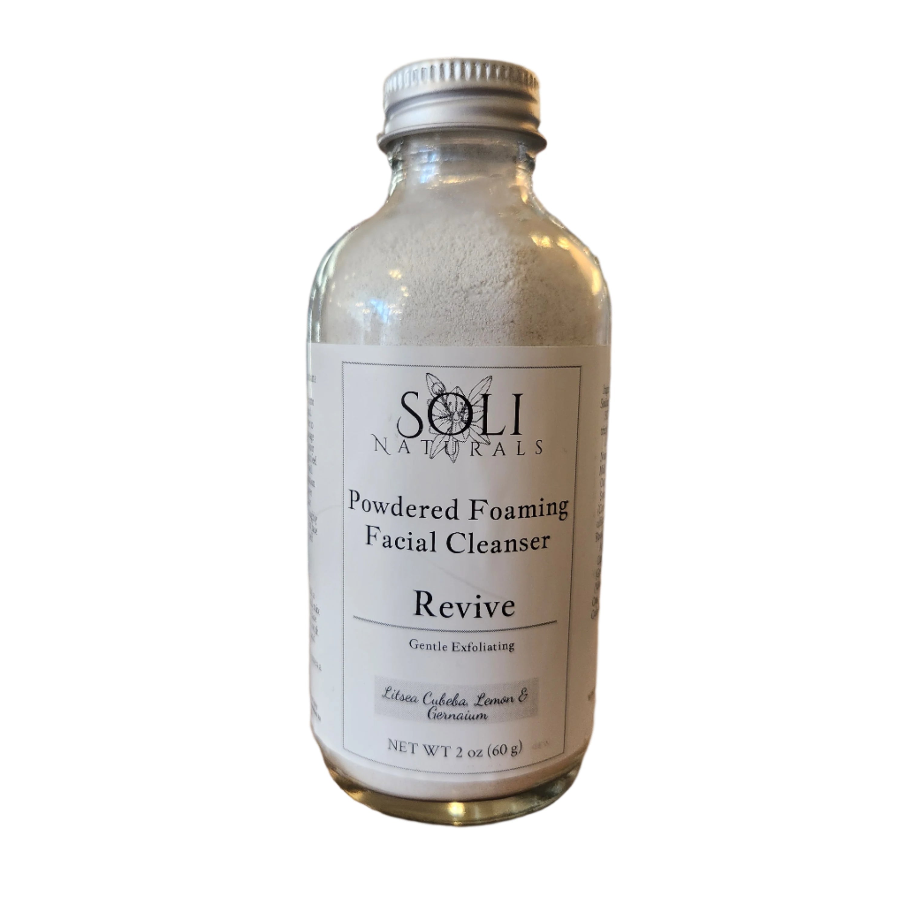Powdered Foaming Facial Cleanser - Soli Naturals