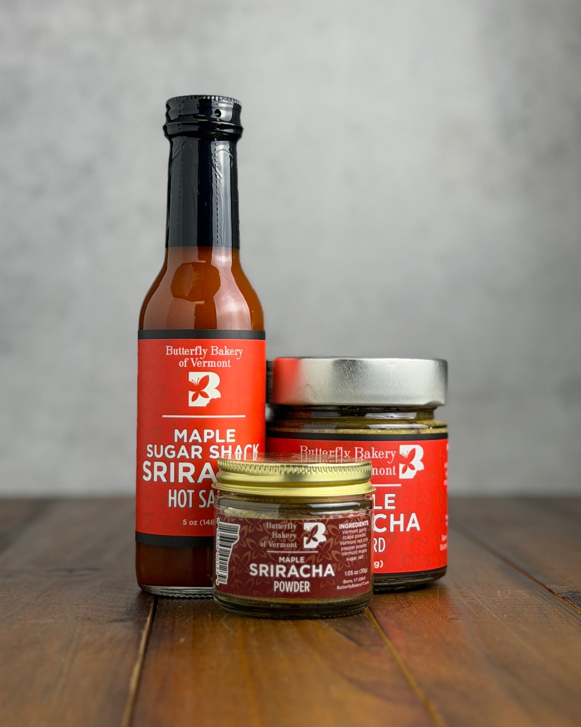 Sriracha Essentials Set by Butterfly Bakery of Vermont