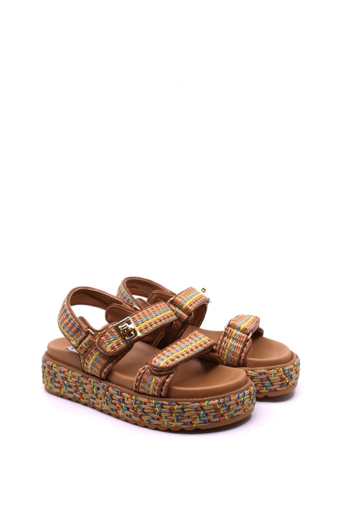 Steve Madden BigMona Raffia Multi by Dear Lucy