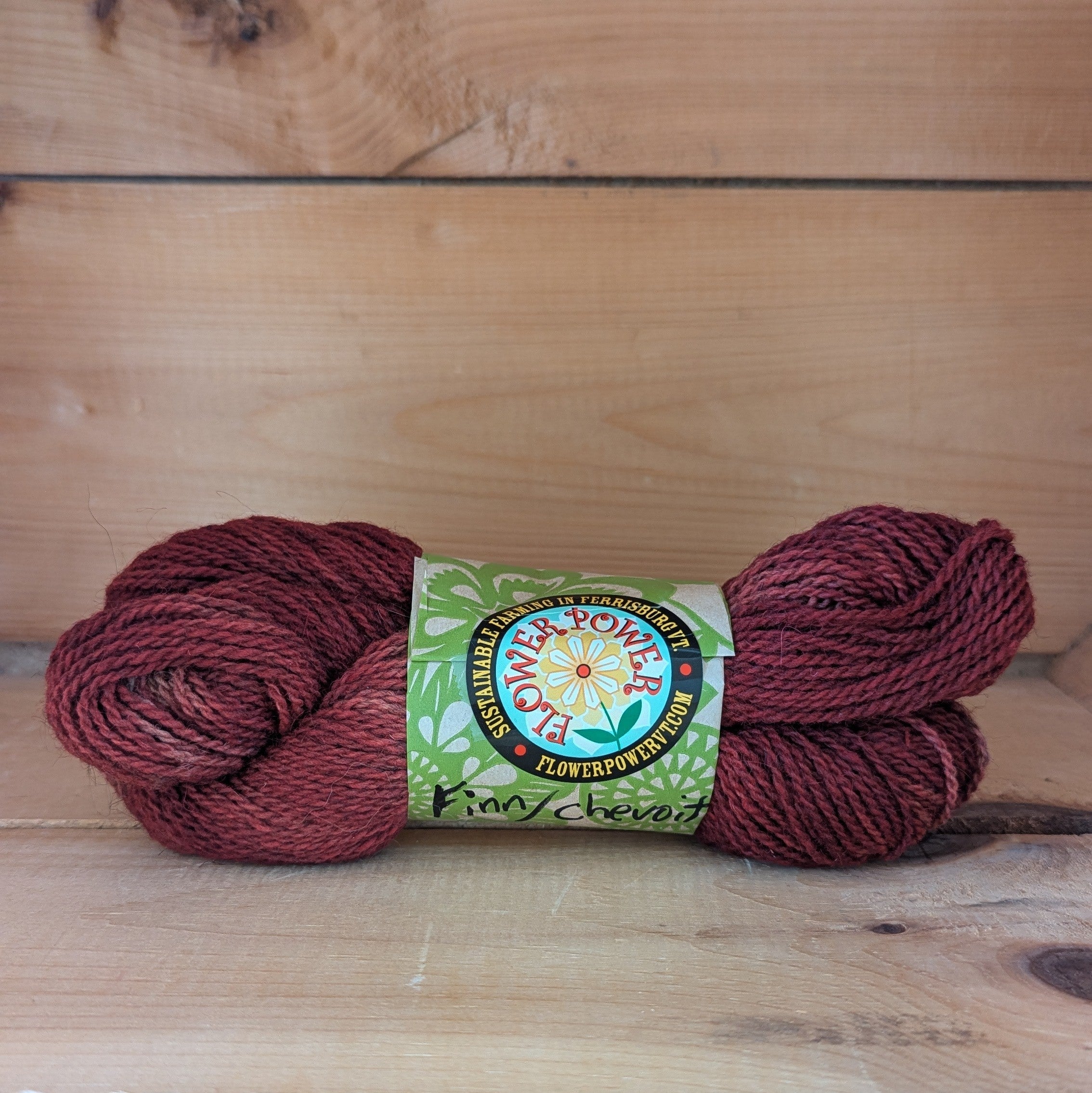 Flowerpower VT Mill Blend Plant Dyed by Must Love Yarn