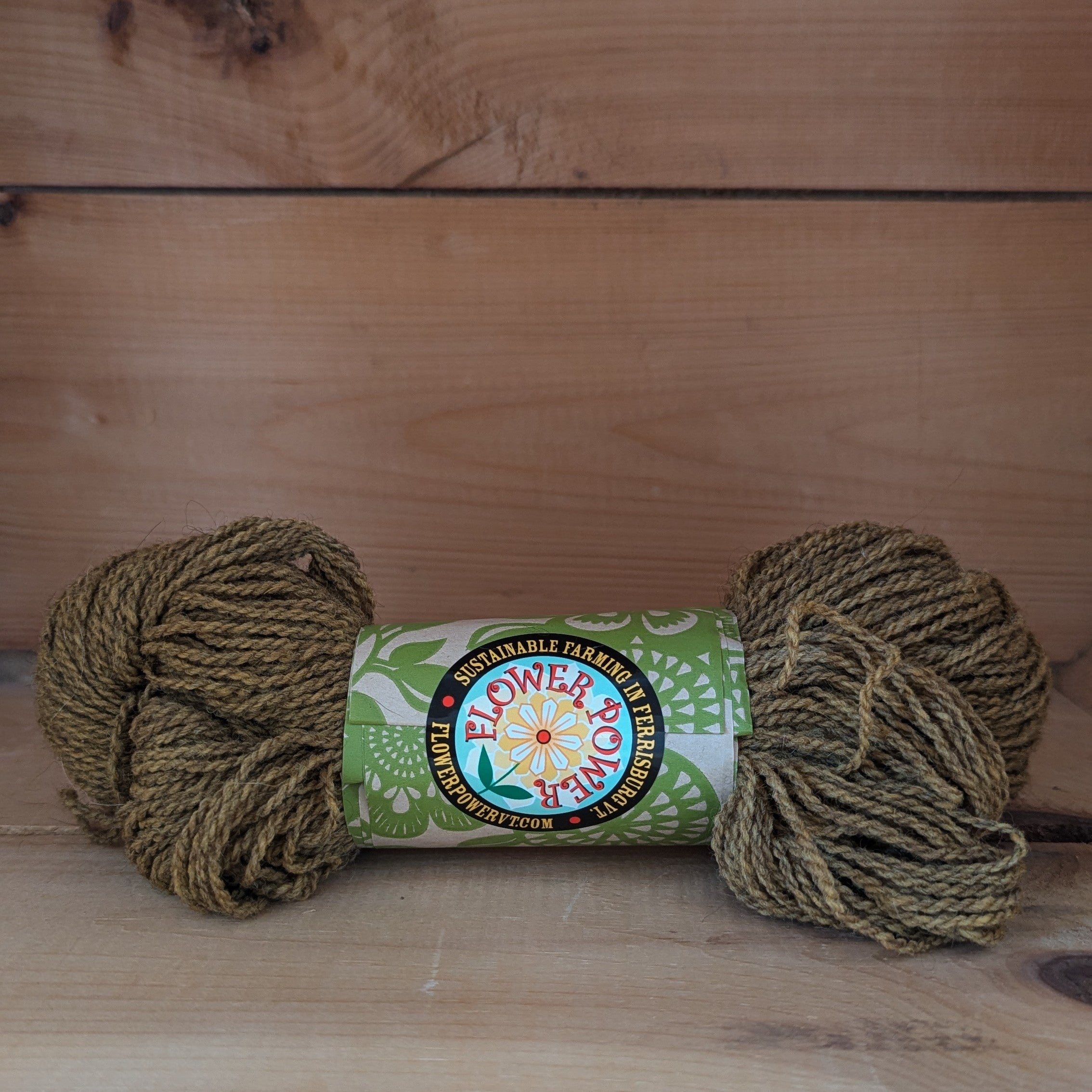 Flowerpower VT Mill Blend Plant Dyed by Must Love Yarn