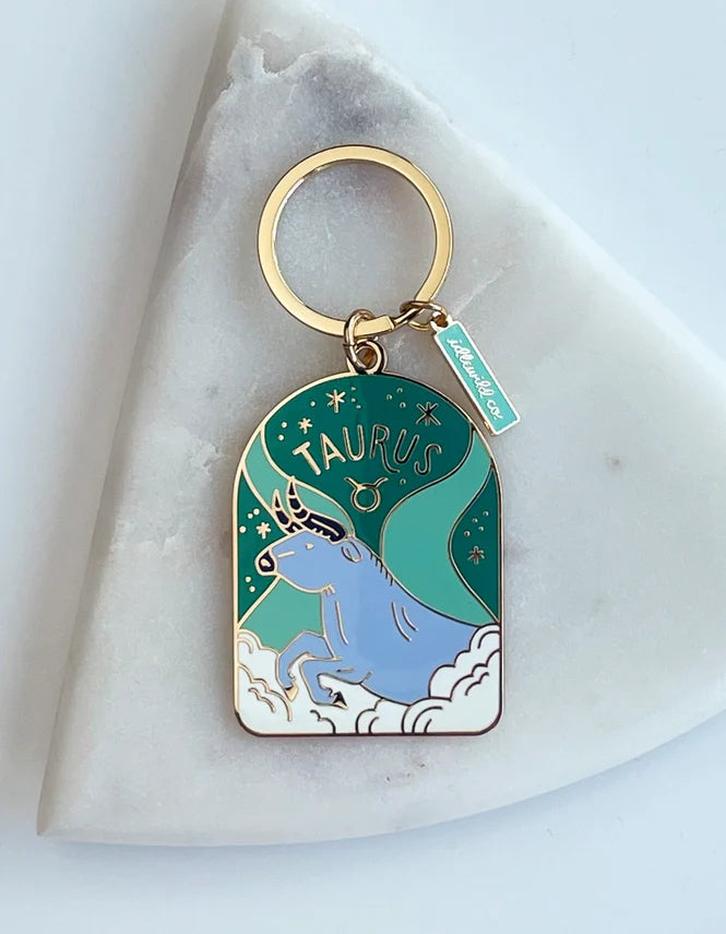 Idlewild Co. Zodiac Keychain