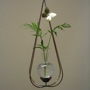 Dimensional Teardrop Hanging Vase