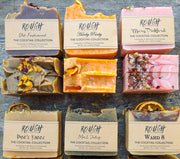 SALE! Handmade Rough Cut Soap Bars - Limited Edition Cocktail Collection by Wild Lark