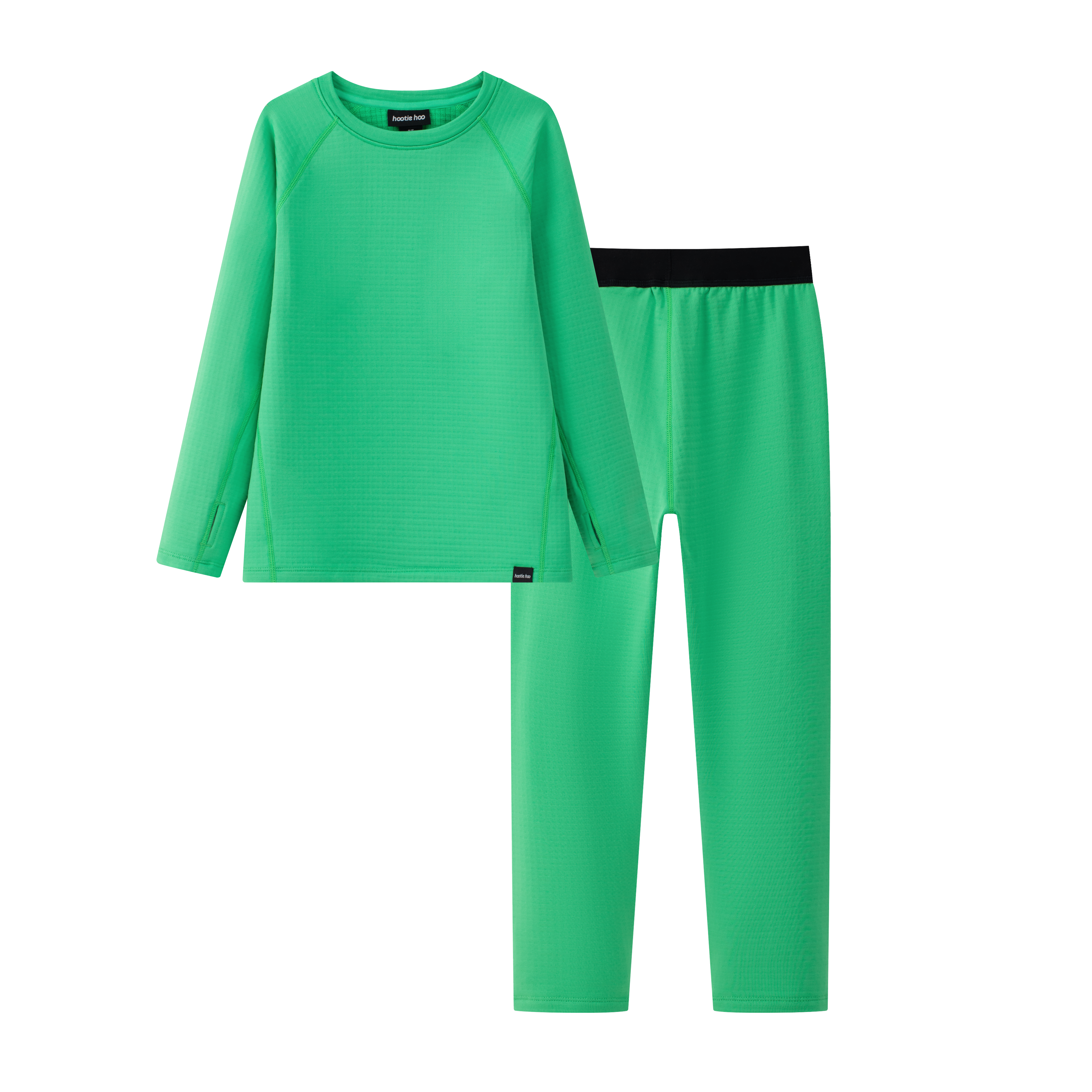 Kids Torrent Layering Fleece Set - Toucan Green by Hootie Hoo