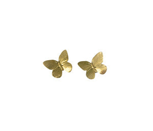 Brass Butterfly Magnets – Set of 2