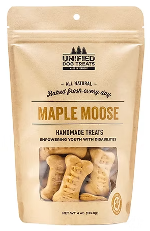 Unified Dog Treats Maple Moose 4oz