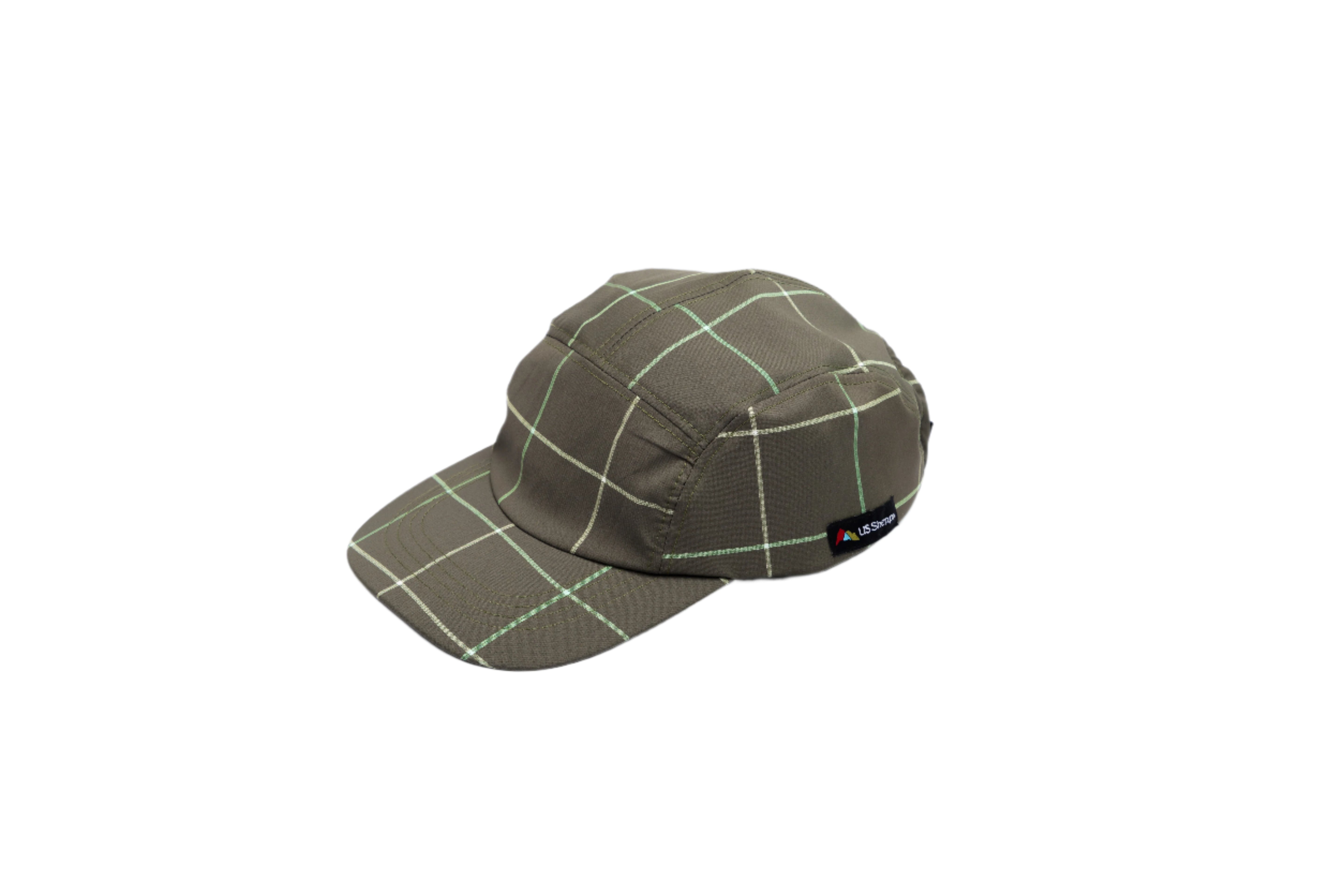 Gokyo Peak Mountain Cap | Forest Plaid by US Sherpa
