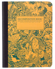 Decomposition Notebook - Under The Sea Orange by Homeportonline