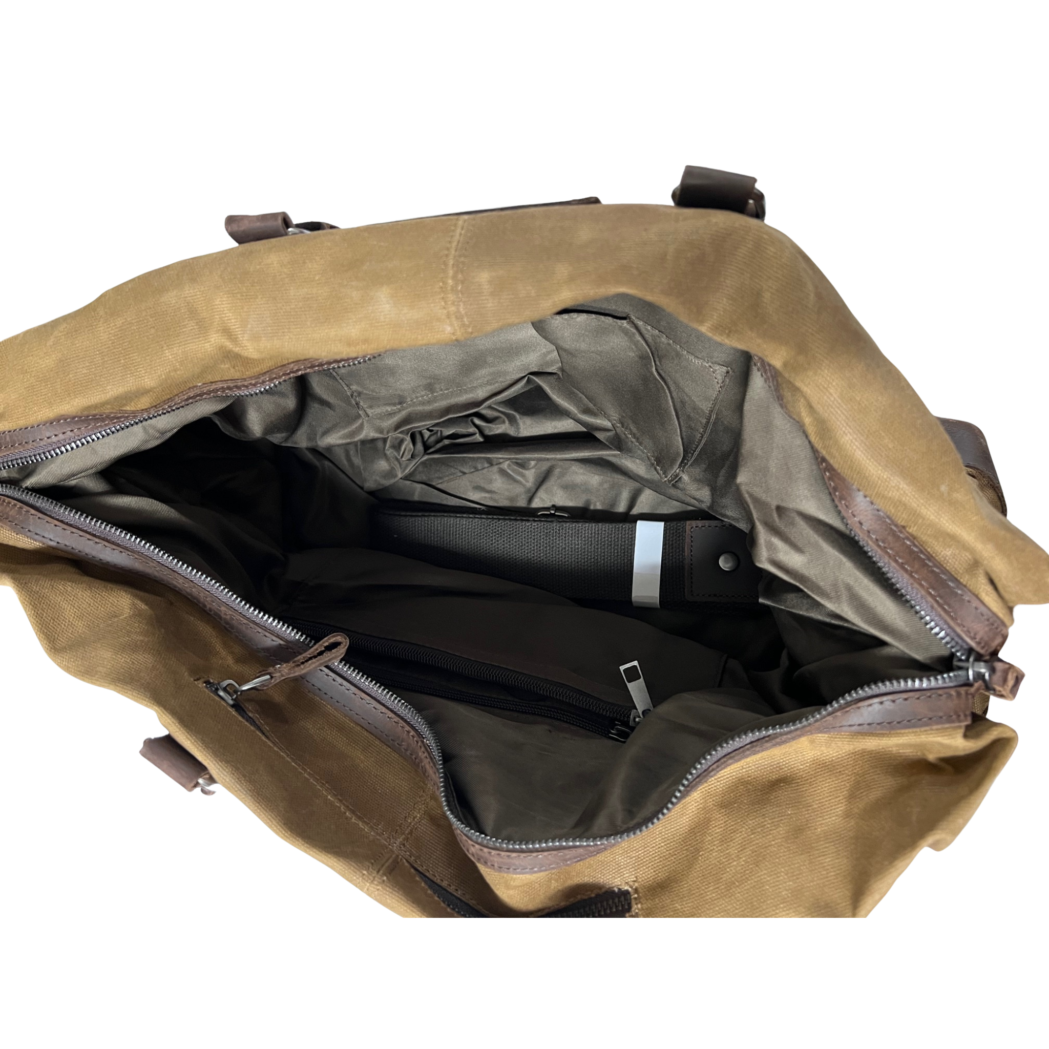 Pacific Crest Duffle Bag - Leather Brown