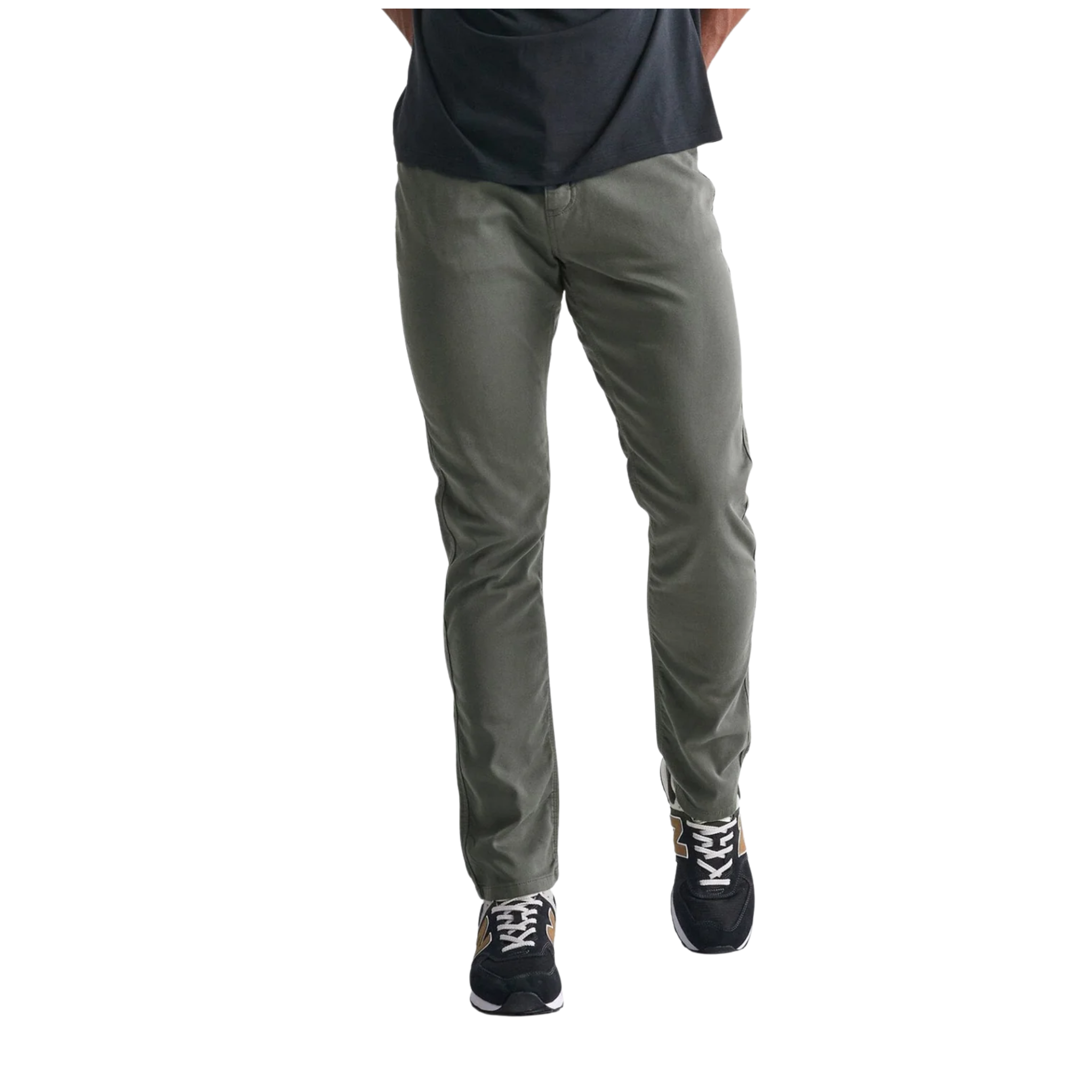 Duer Men's No Sweat Relaxed Taper Pant - Gull