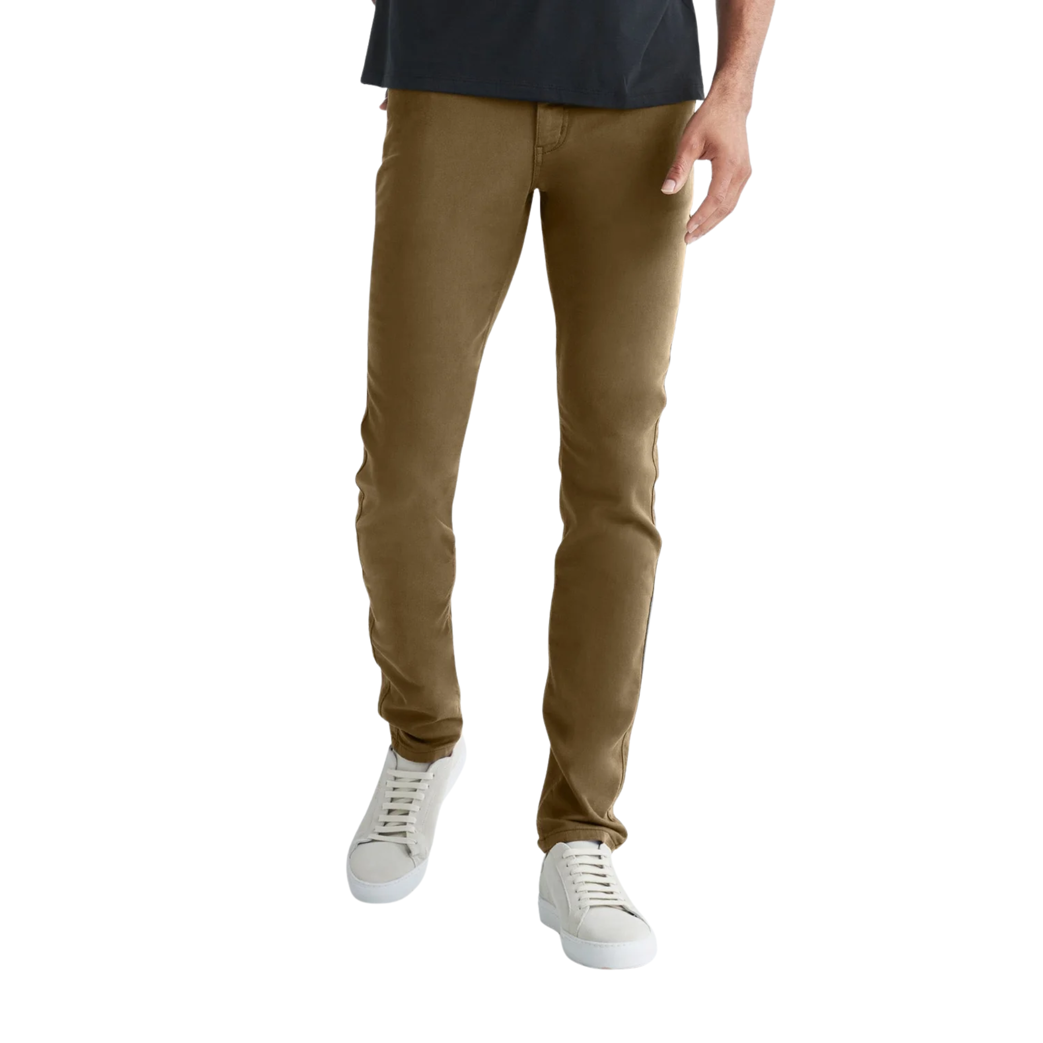 Duer Men's No Sweat Relaxed Taper Pant - Tobacco