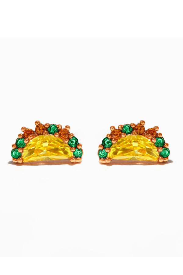 Girls Crew Taco Tuesday Studs by Dear Lucy
