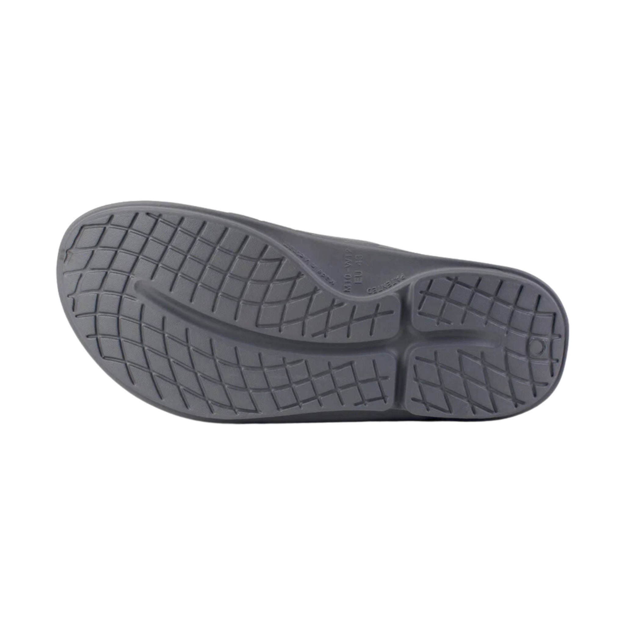 OOfos OOahh Sport Flex Slide - Slate by Lenny's Shoe & Apparel