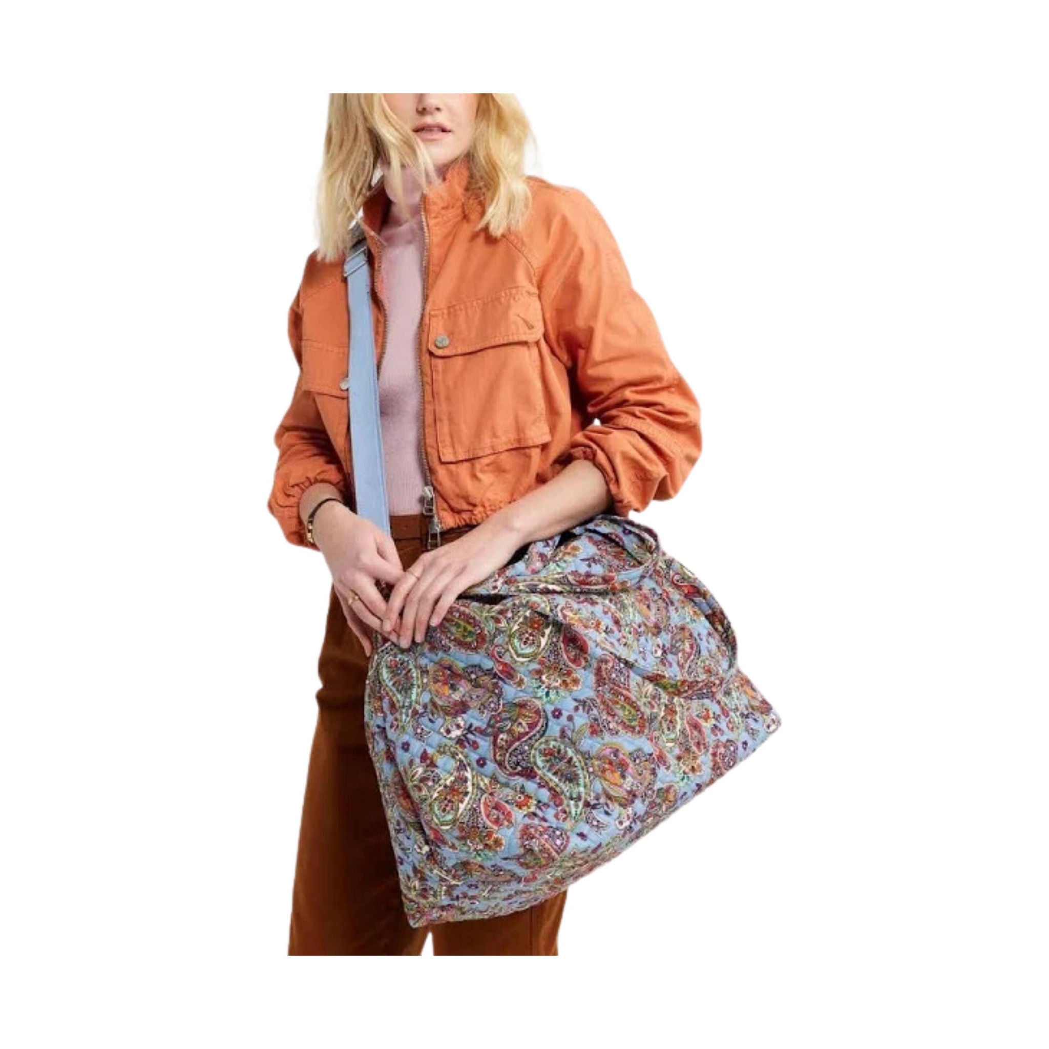 Vera Bradley Overnight Travel Tote Bag - Provence Paisley by Lenny's Shoe & Apparel