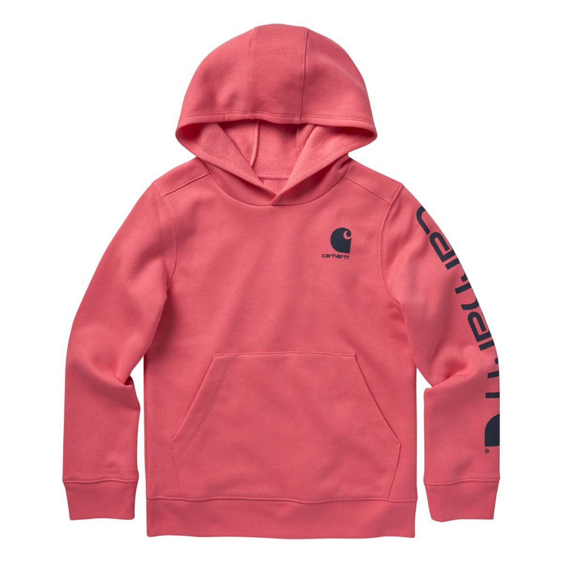 Carhartt Girls' Long Sleeve Graphic Sweatshirt - Pink Lemonade S-XL by Lenny's Shoe & Apparel