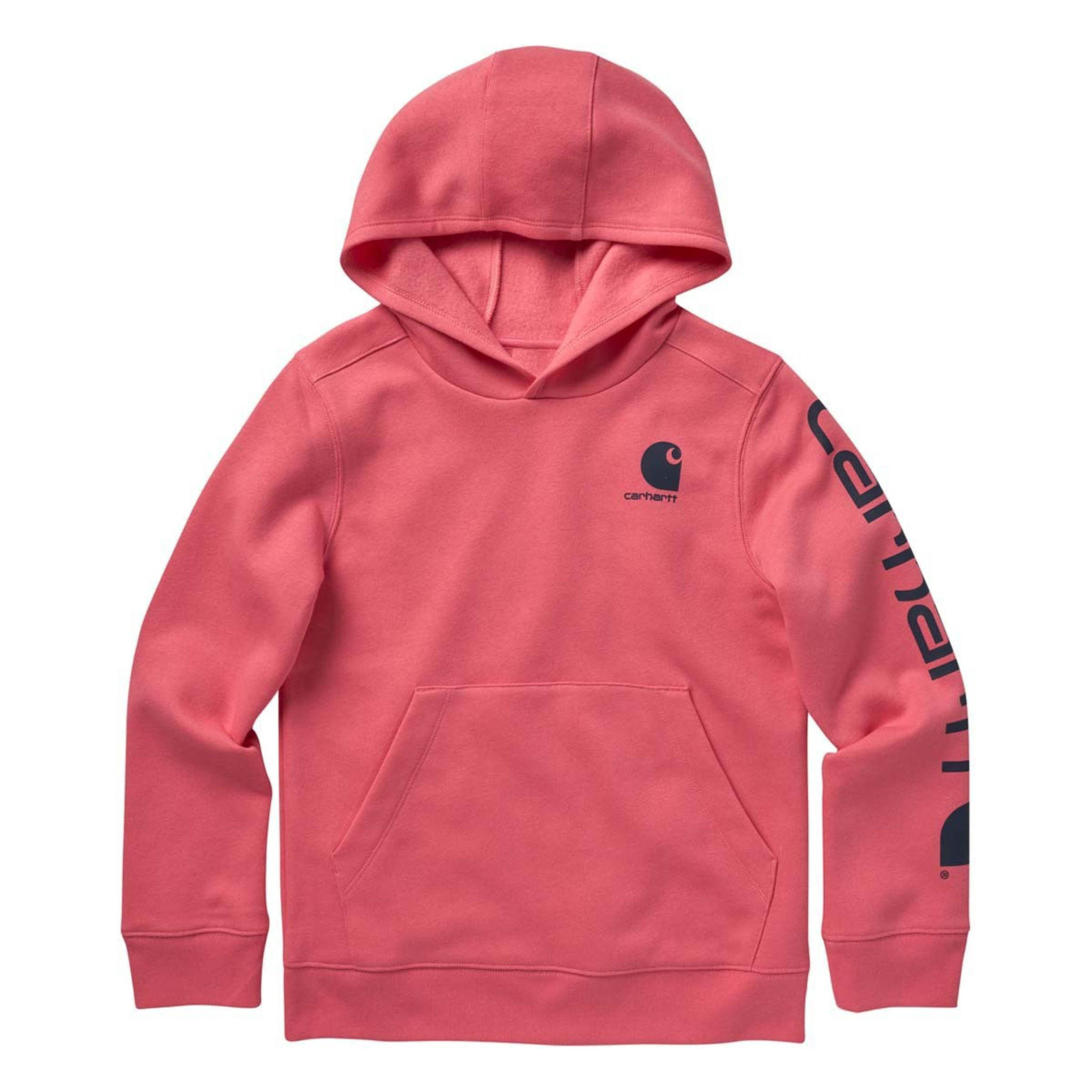 Carhartt Girls' Long Sleeve Graphic Sweatshirt - Pink Lemonade S-XL by Lenny's Shoe & Apparel