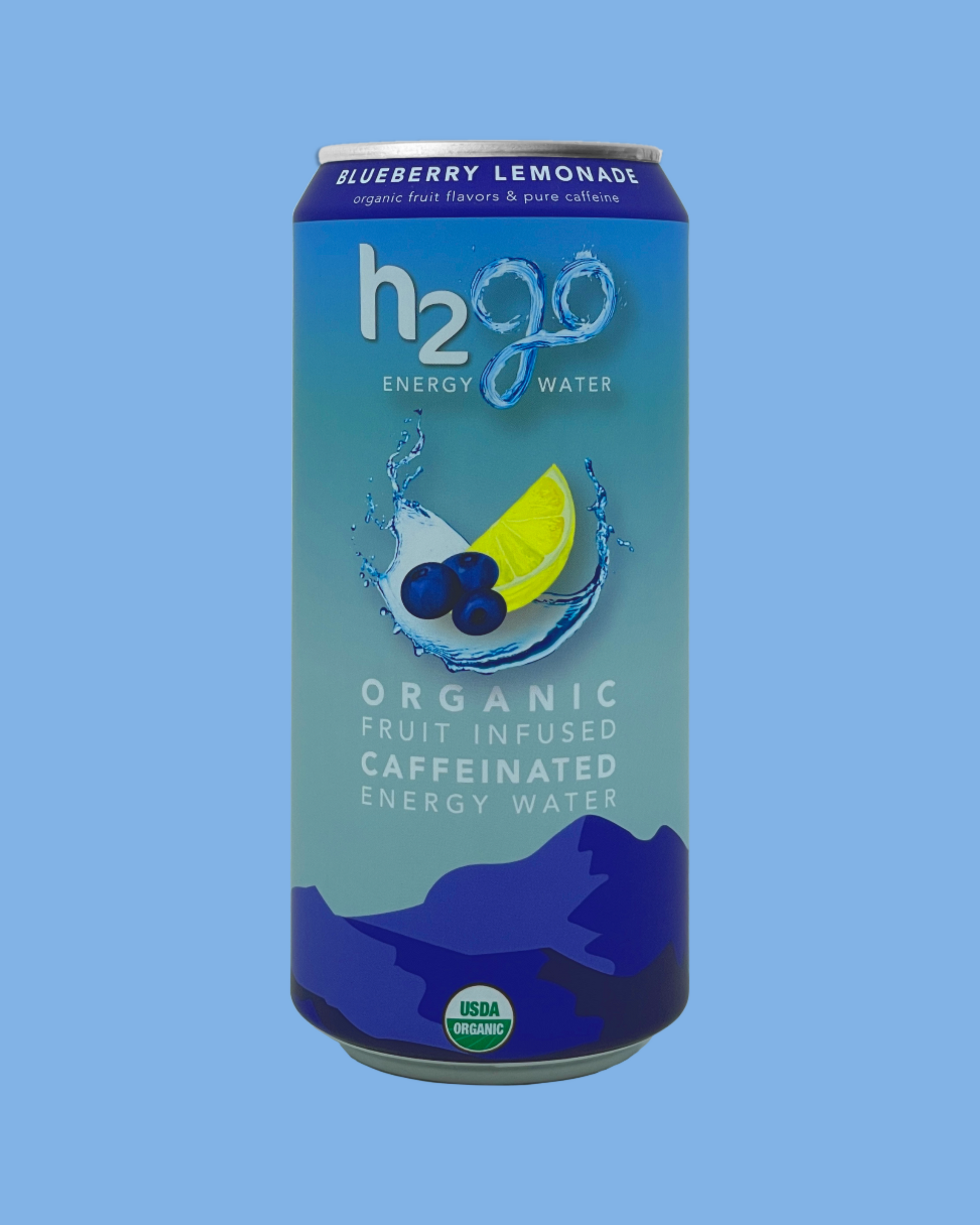 Blueberry Lemonade 12 Pack by h2go Energy Water
