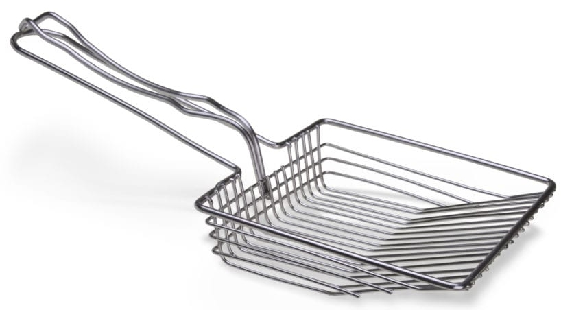 Vannless Stainless Steel Litter Scoop by Pet Food Warehouse