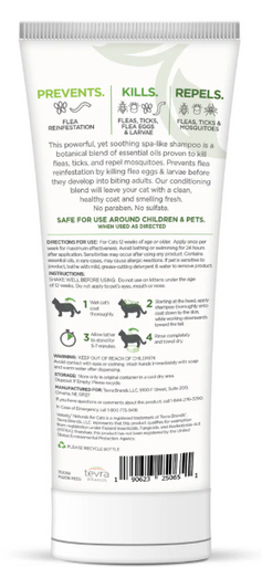 Vetality Naturals Flea & Tick Conditioning Shampoo for Cats 8 fl oz