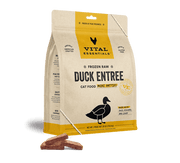 Vital Essentials Cat Food Mini Patties Raw Frozen Duck 28oz