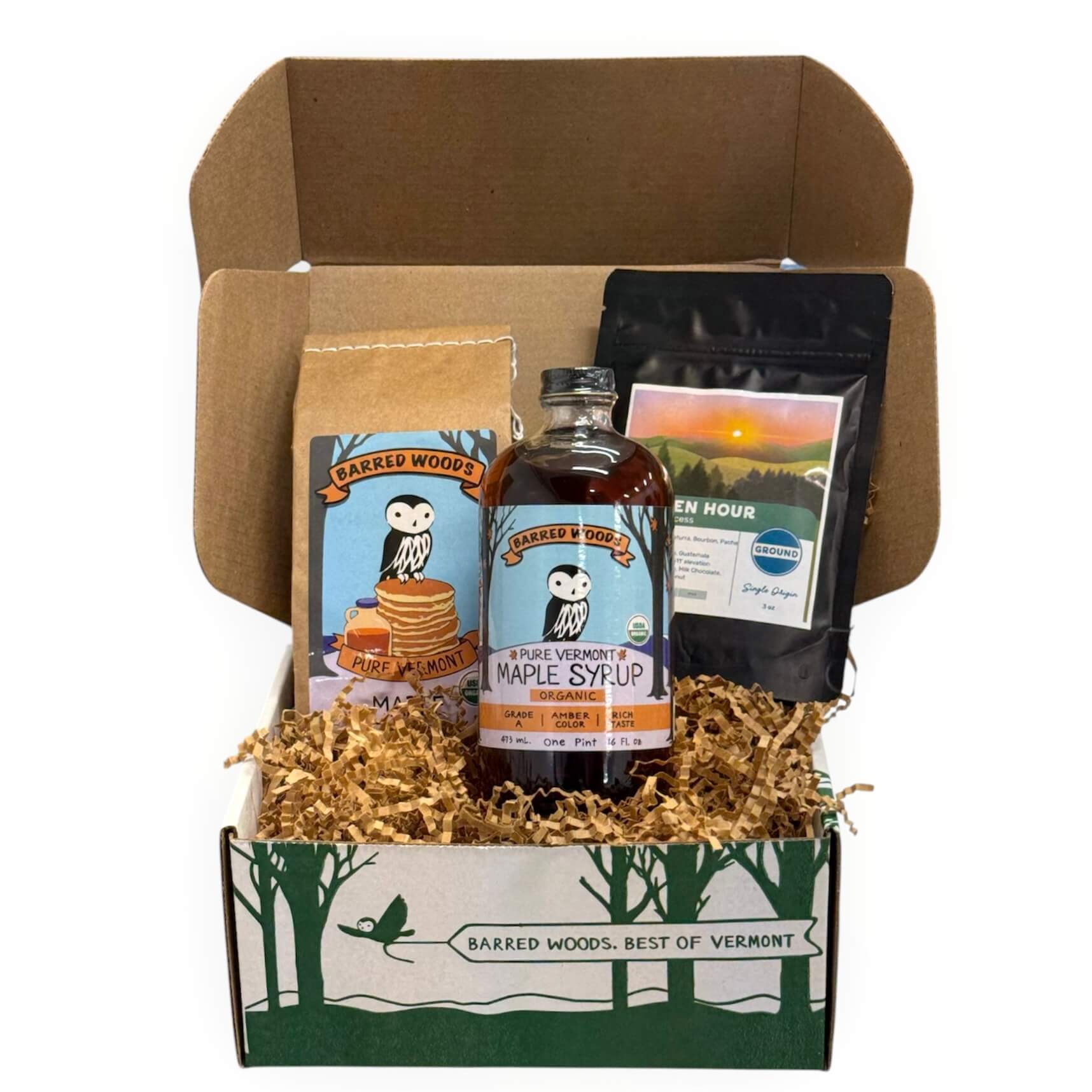 Breakfast Gift Box by Barred Woods Maple