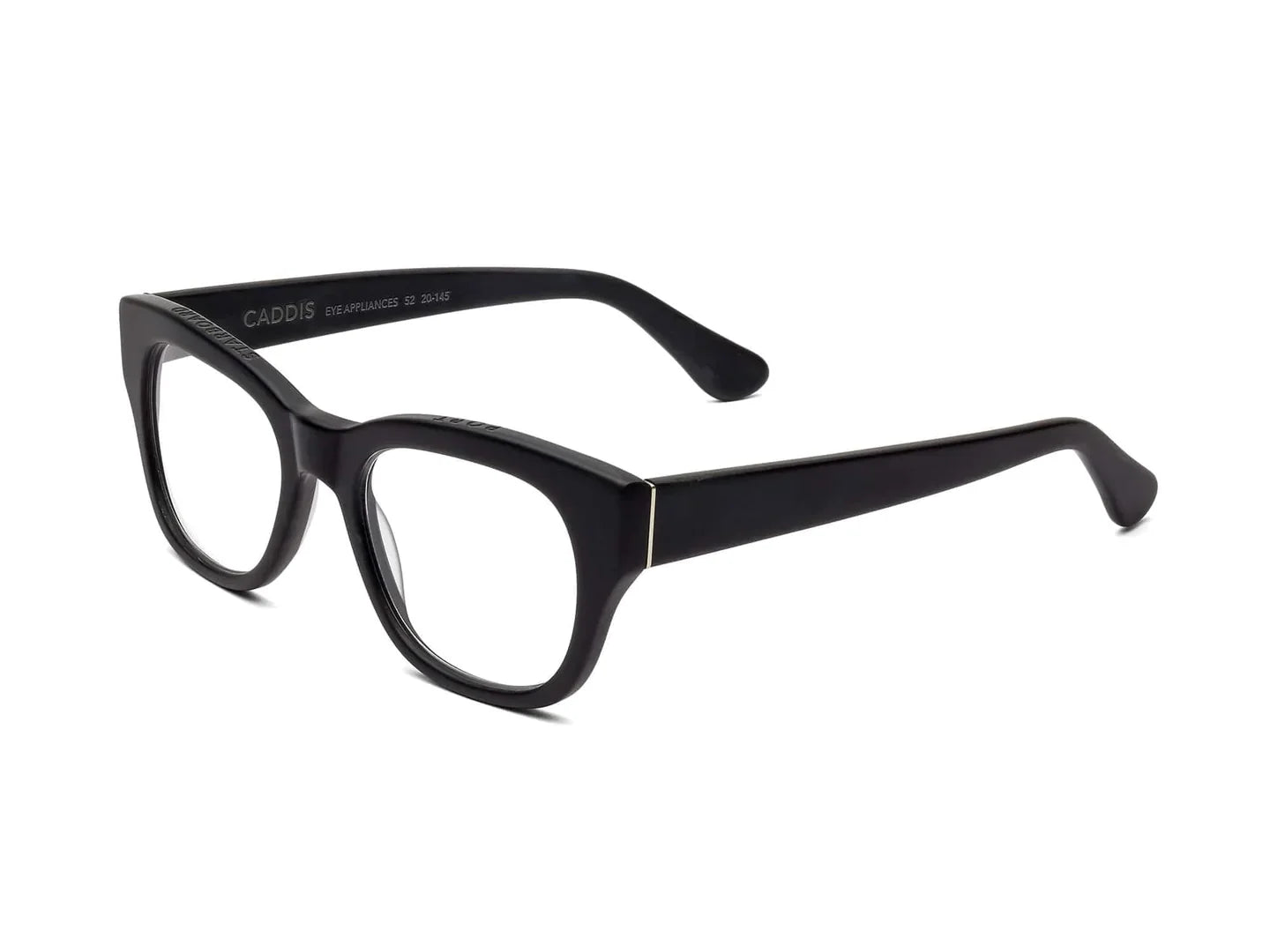 CADDIS Miklos Reading Glasses - Matte Black by Harbour Thread