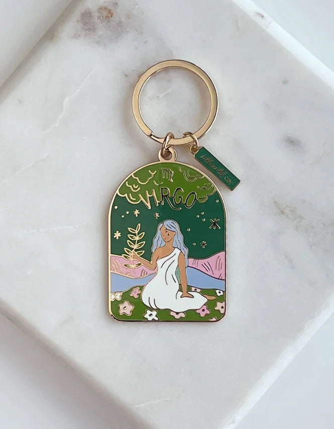 Idlewild Co. Zodiac Keychain