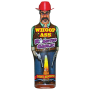 Barbecue Hot Sauce Whoop Ass Cowboy Roasted Garlic by Homeportonline