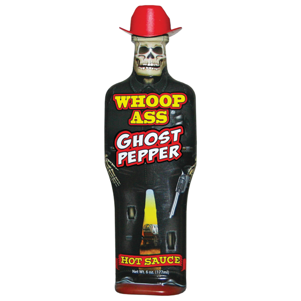 Barbecue Hot Sauce Cowboy Whoop Ass Ghost Pepper by Homeportonline