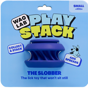 Wag Lab Play Stack The Slobber Blue Small
