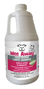 Wee Away Odor Rescue Carpet Shampoo 64oz by Pet Food Warehouse