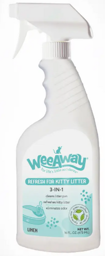 Wee Away Kitty Litter Rejuvenator Linen 16oz