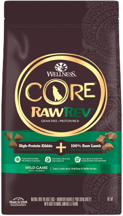 Wellness Core RawRev Wild Game Dog Food 18lb by Pet Food Warehouse