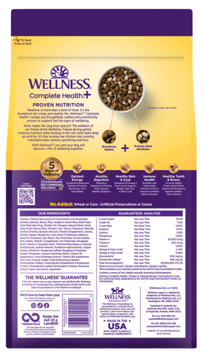 Wellness Complete Health+ Wellbites Food Chicken & Oatmeal Recipe 4lb
