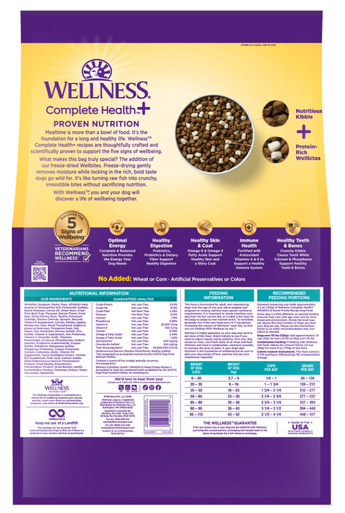 Wellness Complete Health+ Wellbites Whitefish & Sweet Potato Recipe 20 lb
