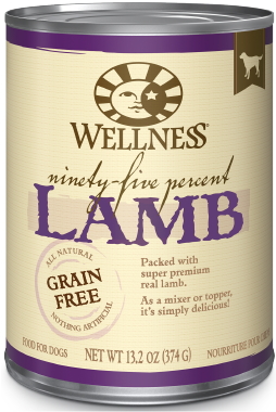 Wellness 95% Lamb Dog Food 13.2oz by Pet Food Warehouse