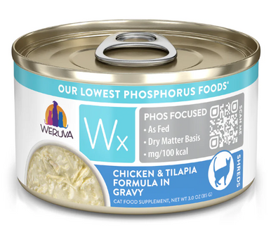 Weruva Wx Chicken & Tilapia Gravy Cat Canned 3oz