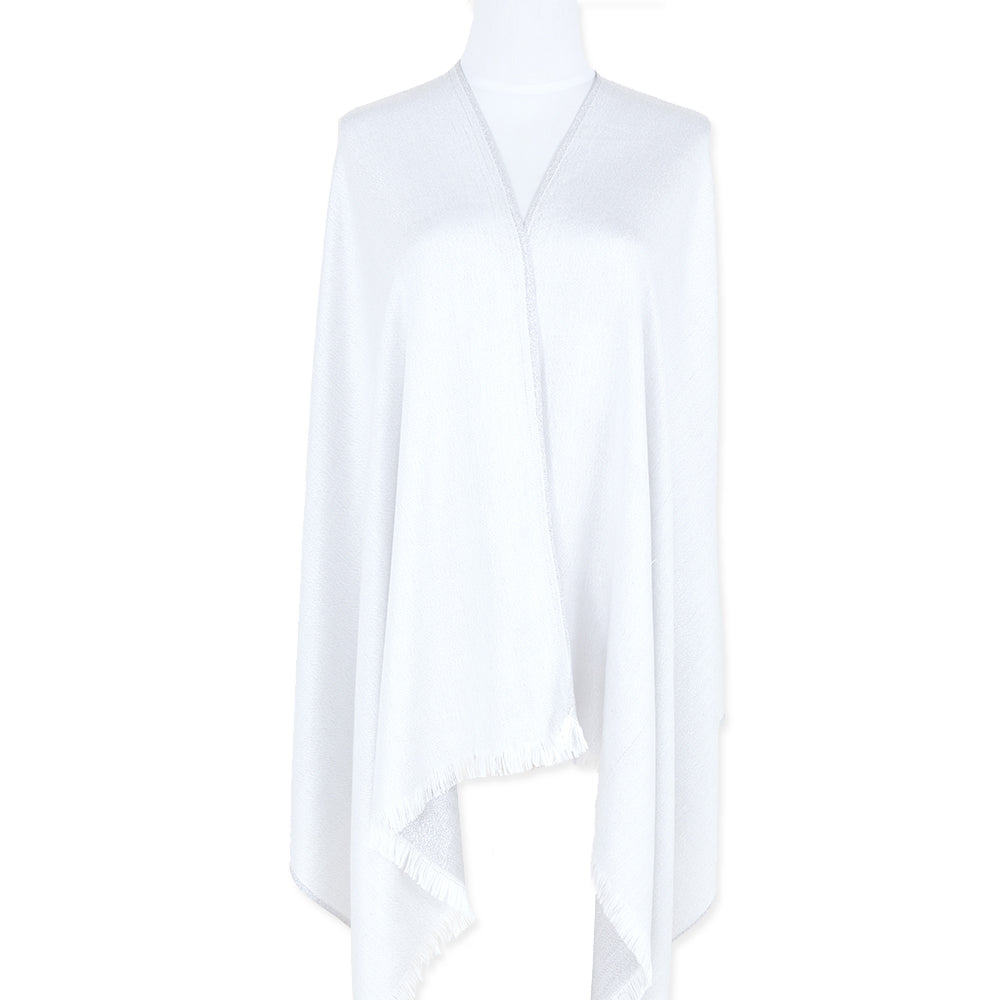 White Sparkler Pashmina
