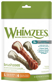 Dog Treat - Whimzees Toothbrush Dental Chew Large by Homeportonline