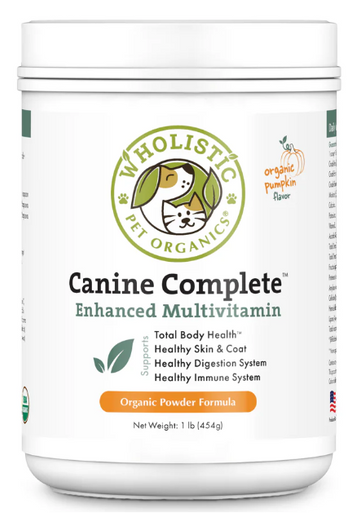 Wholistic Pet Organics Pumpkin Canine Complete 16oz