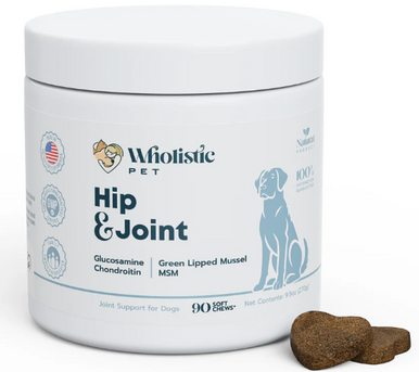 Wholistic Pet Organics Hip & Joint Soft Chews 90ct