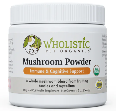 Wholistic Pet Organics Organic Mushrooms 2oz