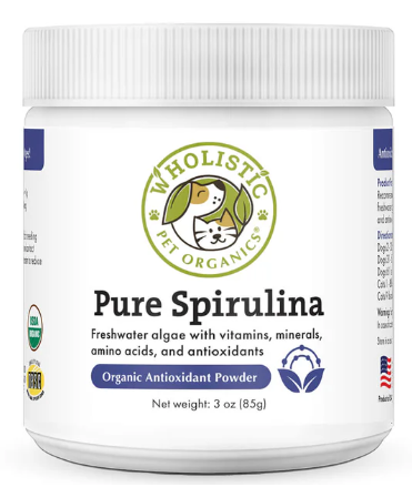 Wholistic Pet Pure Spirulina 3oz