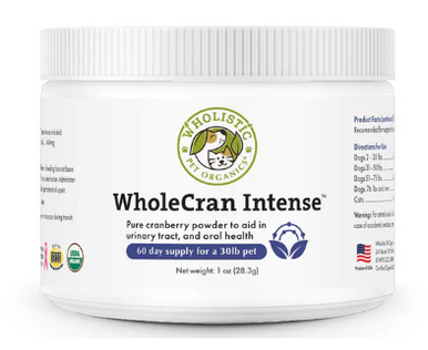 Wholistic Pet Organics Wholistic Pet Cranberry Intense 1oz