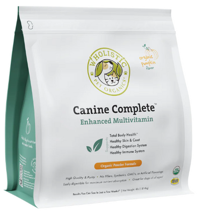 Wholistic Pet Organics Pumpkin Canine Complete 4lb