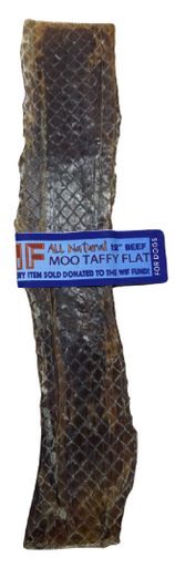 WIF 12" Beef Moo Taffy Flat
