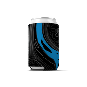 Wingo Can Cooler Kind Design River Topo