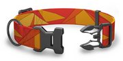 Wingo Coosa Dog Collar Blaze Maze Medium
