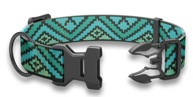 Wingo Coosa Dog Collar Azure Large